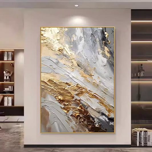 エンパイアゴールドウォールアート