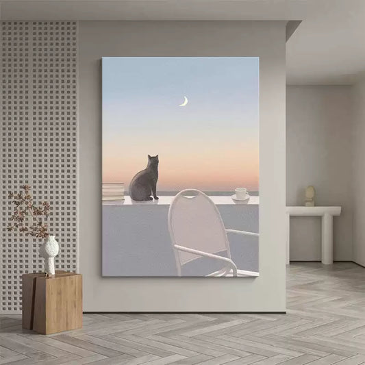 マジックムーンキャットアート